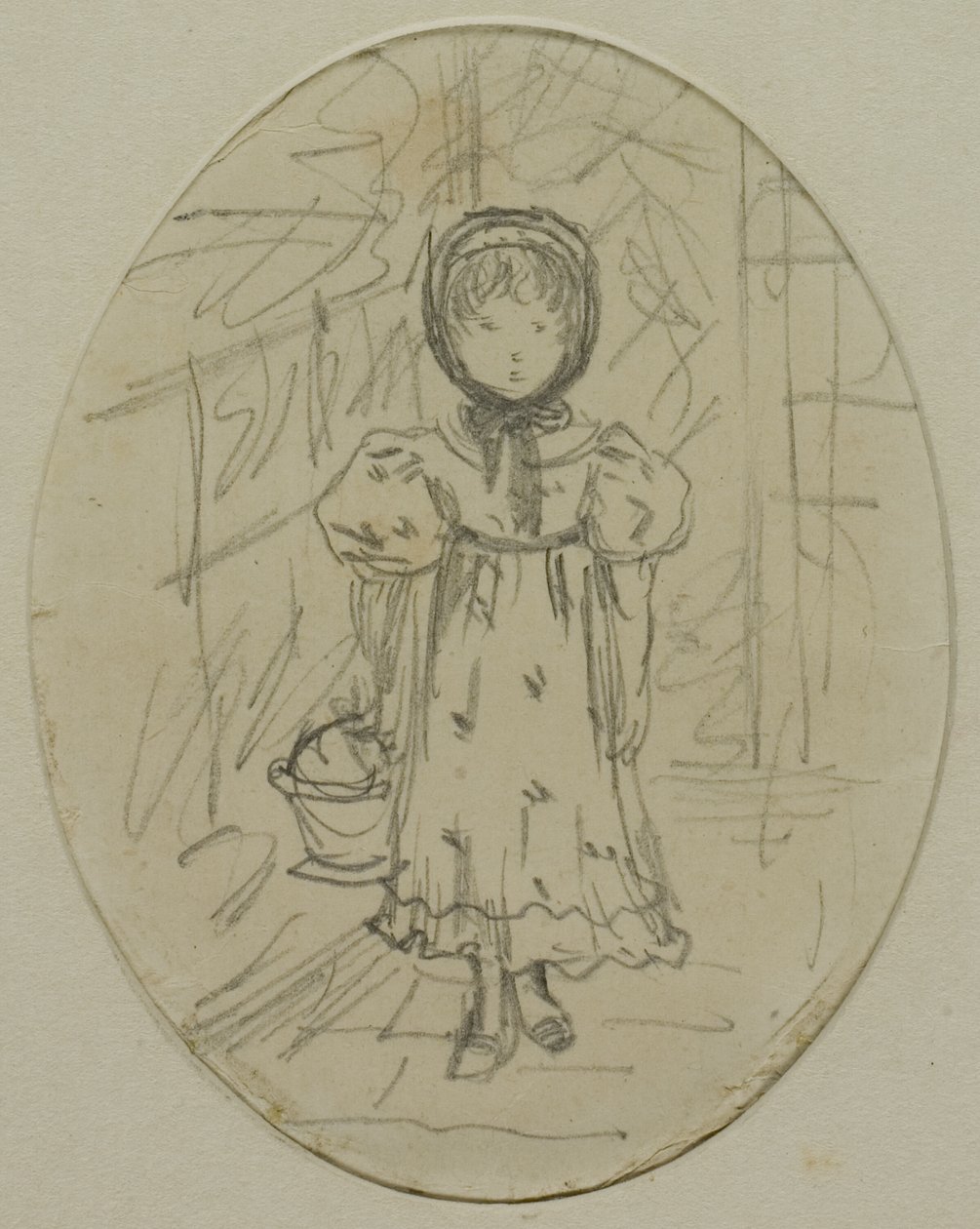 Bahçedeki Küçük Kız by Kate Greenaway