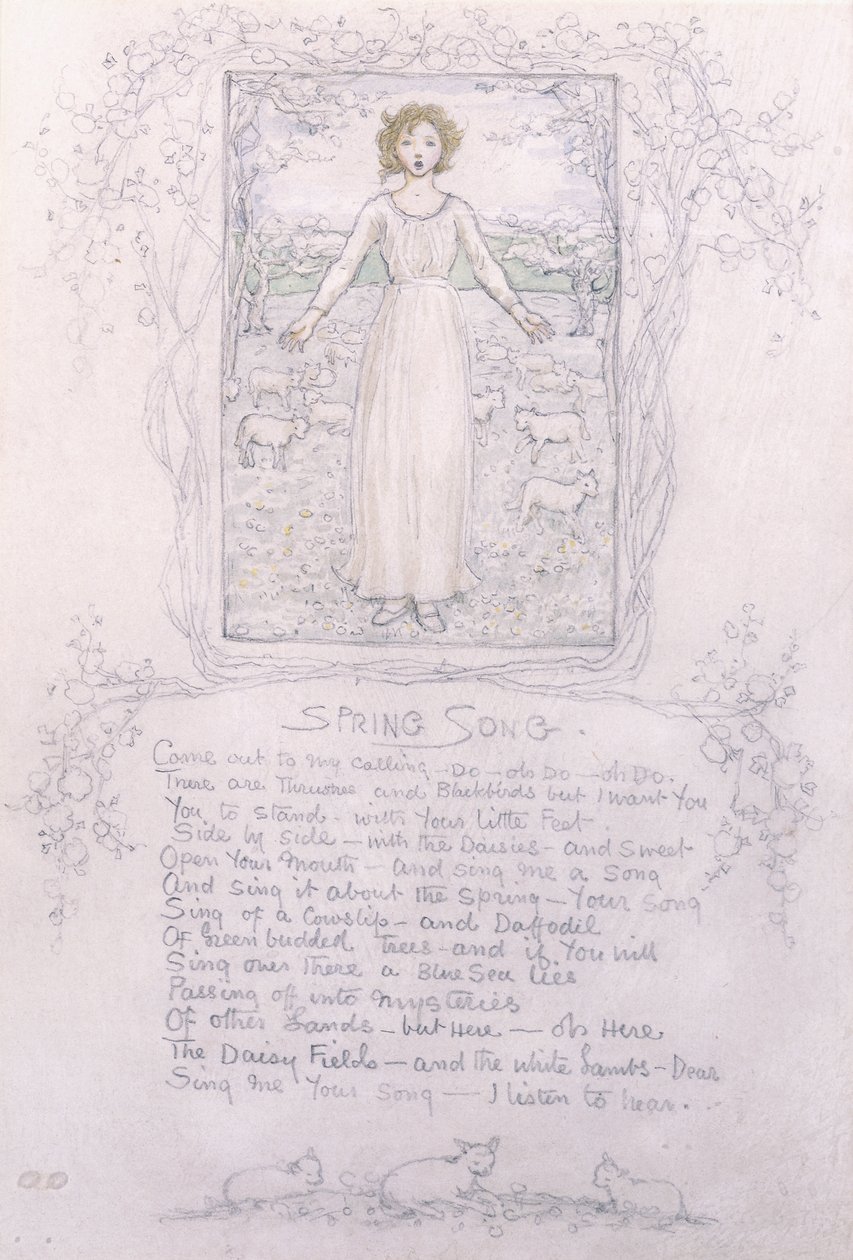 bahar Şarkısı, by Kate Greenaway