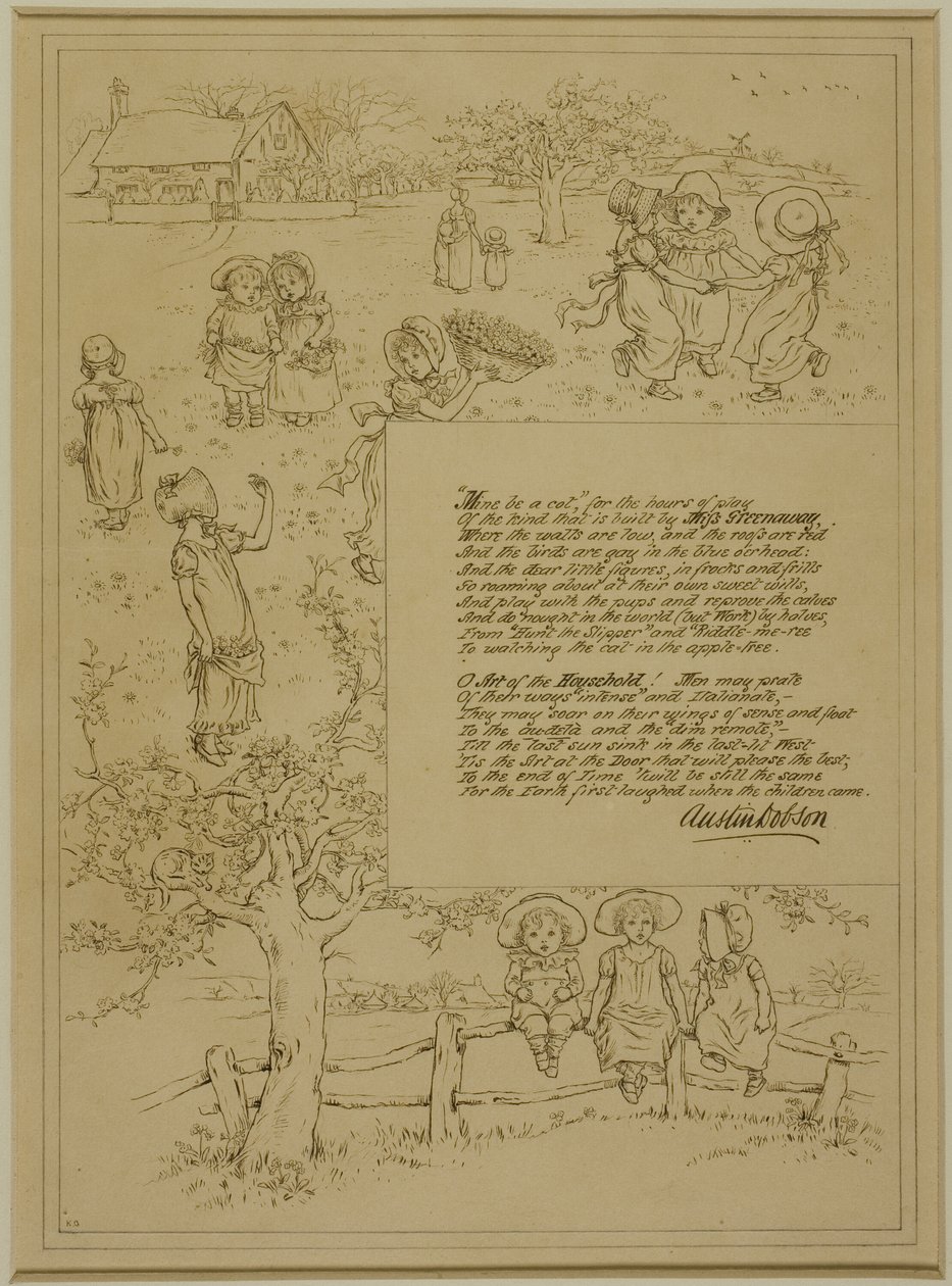 Ev-Güzellik Çalışması by Kate Greenaway