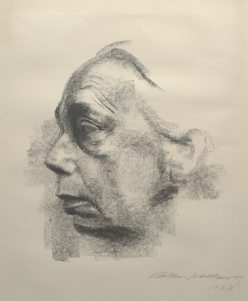 Otoportre, 1927 by Käthe Kollwitz