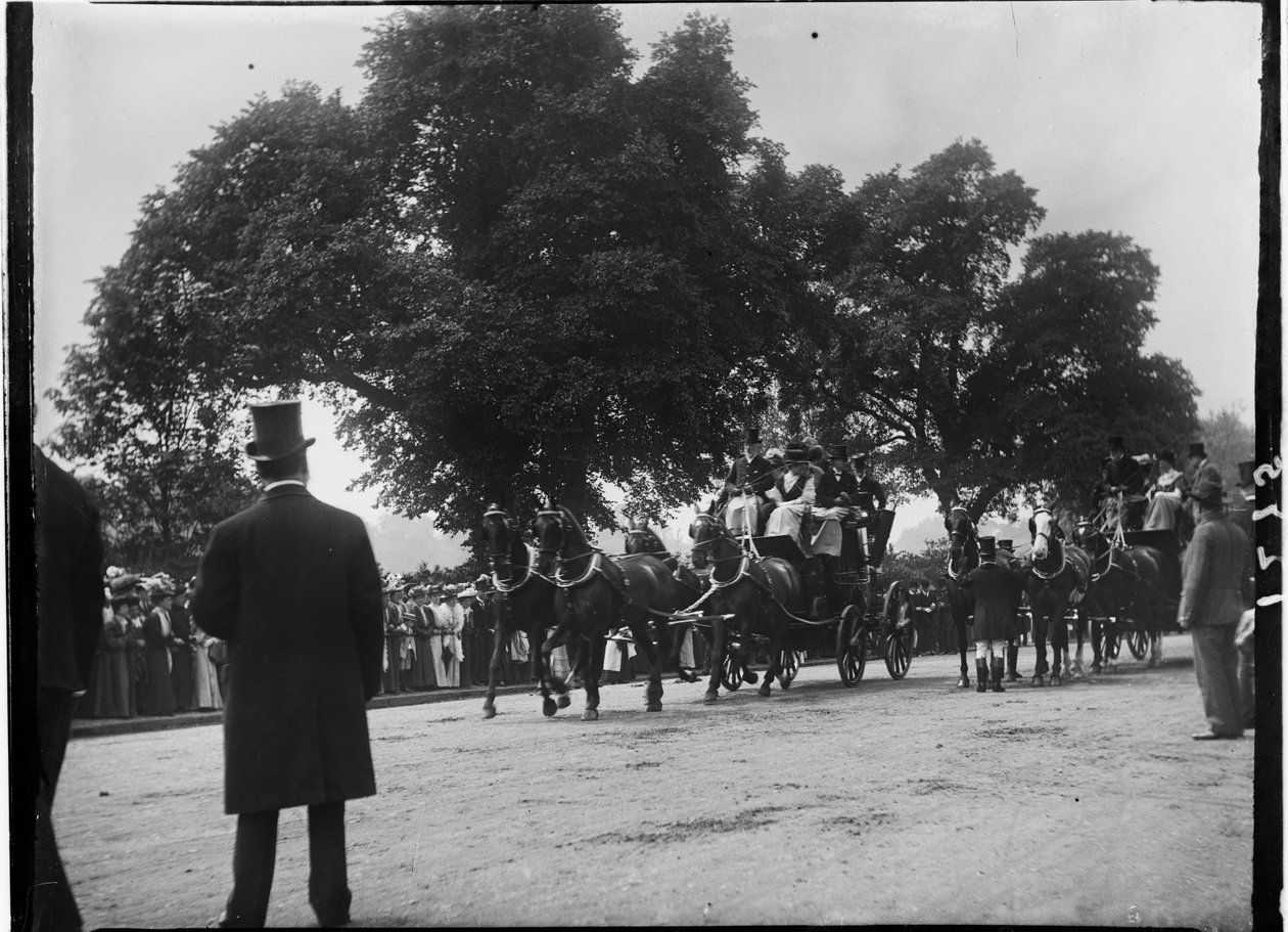 Hyde Park, Westminster Şehri, Londra, 01/06/1907 (s/b fotoğraf) by Katherine Jean Macfee