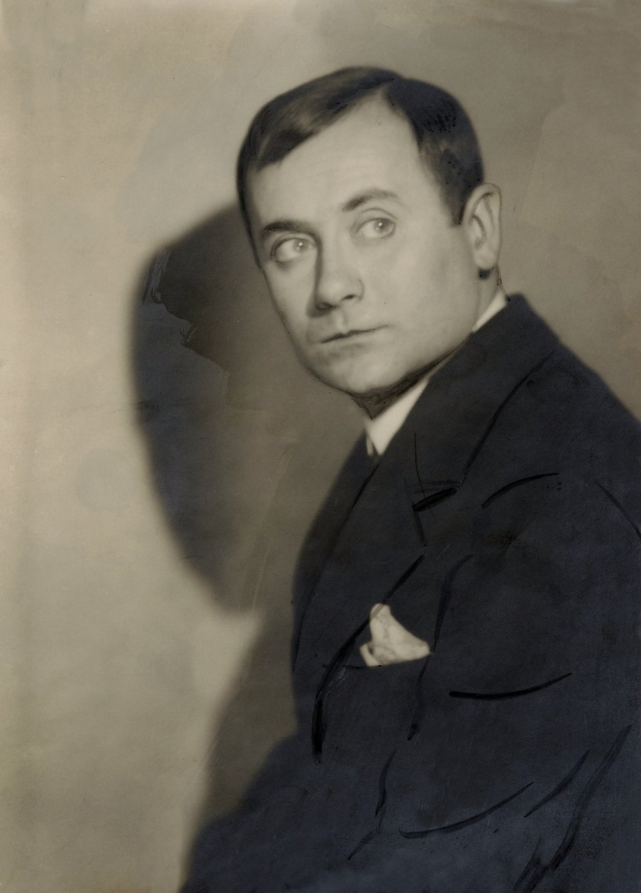 Joan Miro (1893-1983) (siyah beyaz fotoğraf) by Katherine Sophie Dreier