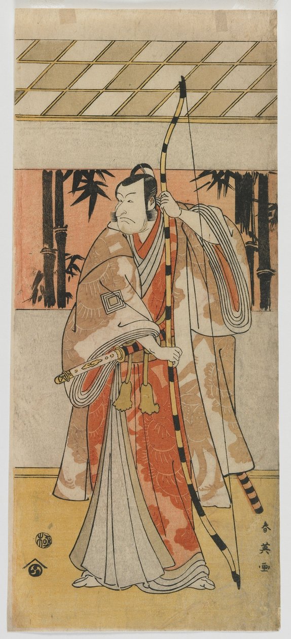 Aktör Sawamura Sojuro III, Edo dönemi, 1790