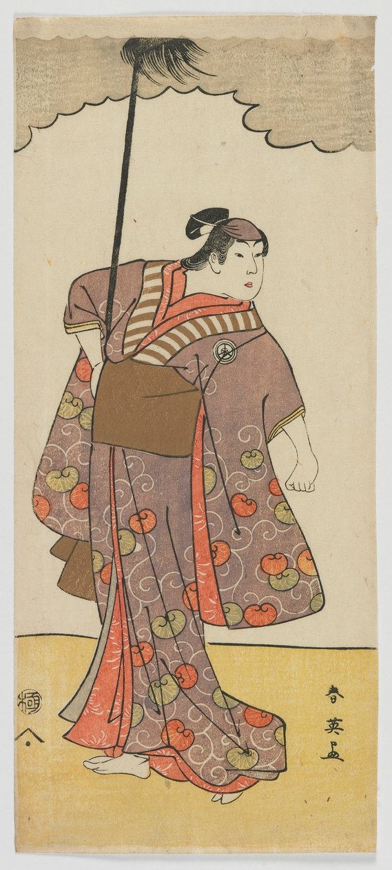 Aktör Iwai Hanshiro IV Kadın yakko (uşak) Edo dönemi, c.1791 (renkli tahta baskı) by Katsukawa Shun ei