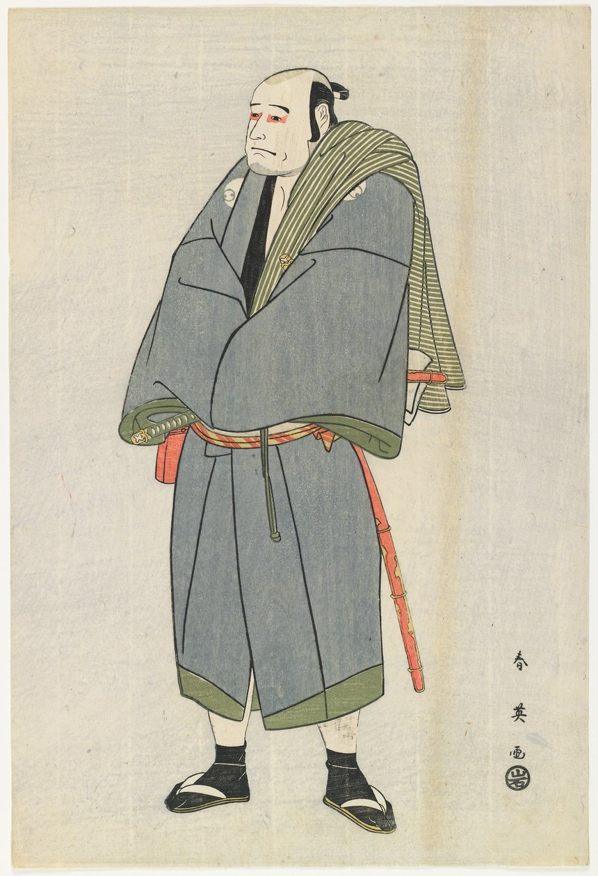 Arashi Ryu_zo, Heiemon olarak, 1795 (renkli tahta baskı) by Katsukawa Shun