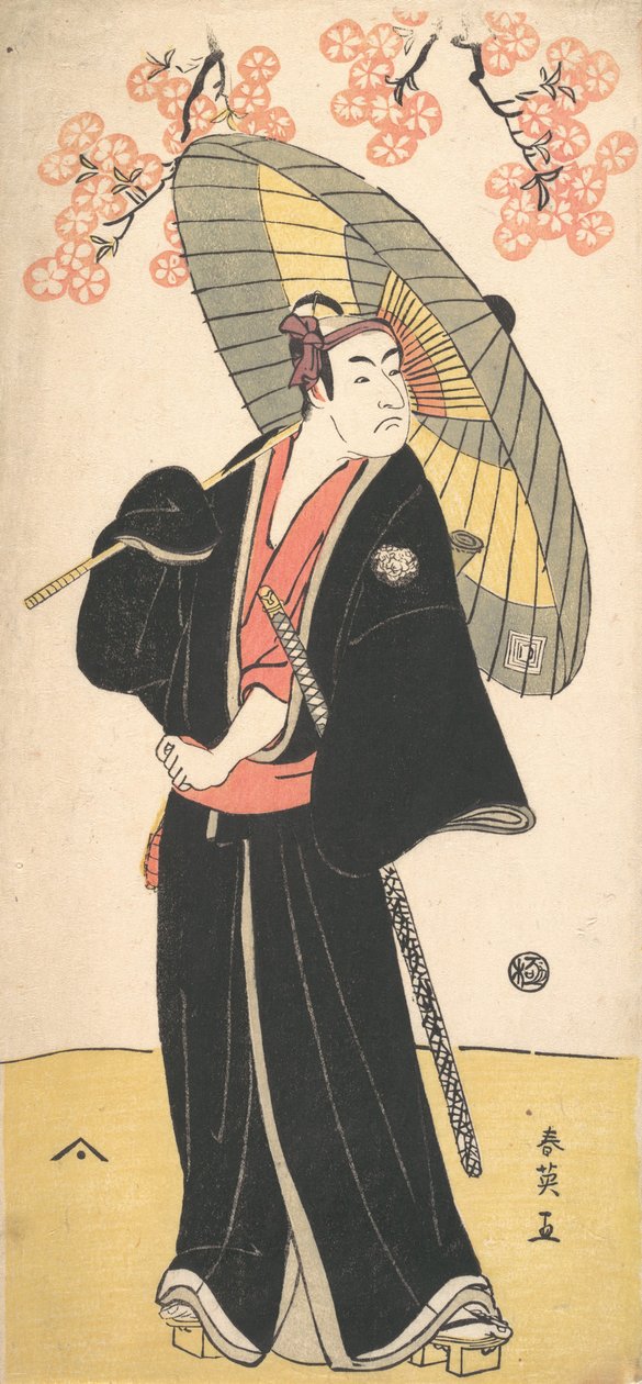 Ichikawa, tamam mı? 1790. by Katsukawa Shun