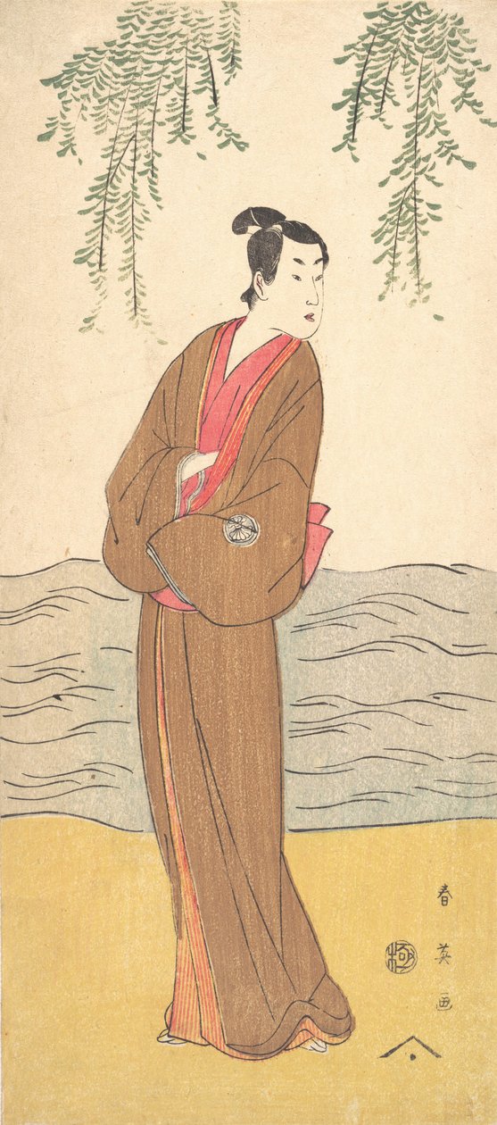 Tet rd Segawa Kiku no Onna As Hisamatsu S End Jin g Otote sürüm k, değil mi? 1795. by Katsukawa Shun