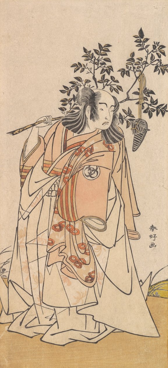 Tee c ve r grubu Gizlice doktor Asa Man üyesi Daimyo Ah, değil mi? 1778. by Katsukawa Shunko
