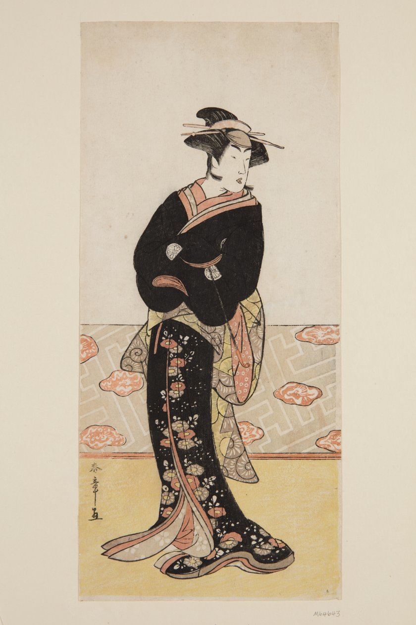 Aktör Segawa III, Ohan rolünde (renkli tahta baskı) by Katsukawa Shunsho