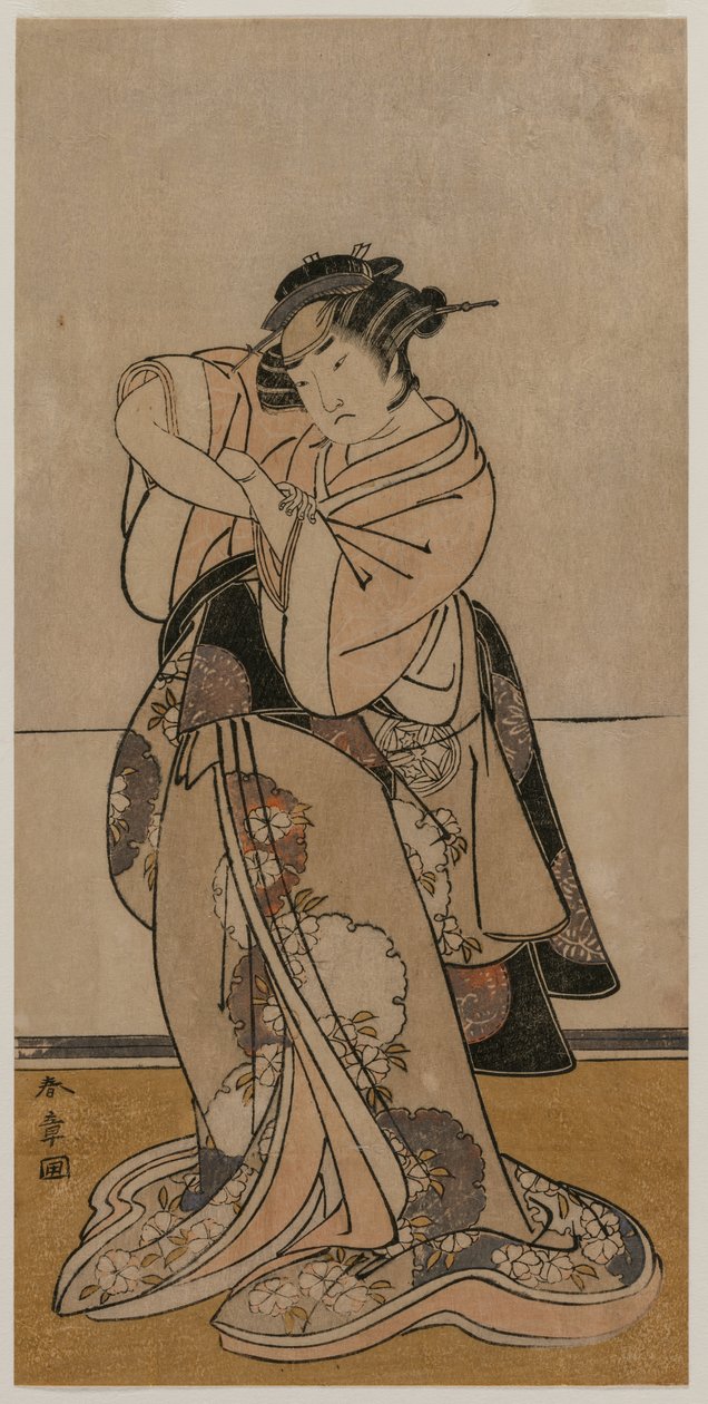 Oyuncu Yamashita Yaozo. by Katsukawa Shunsho