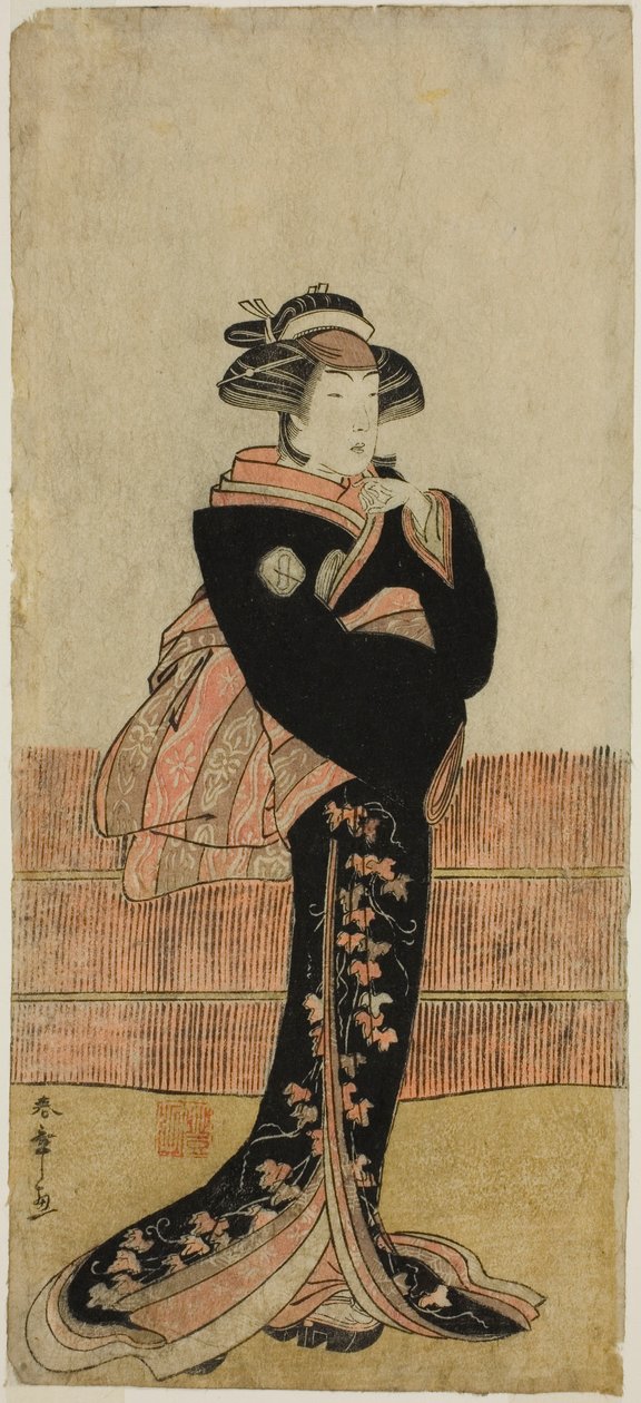 Tanımlanamayan Bir Rolde Aktör Azuma Tozo III by Katsukawa Shunsho