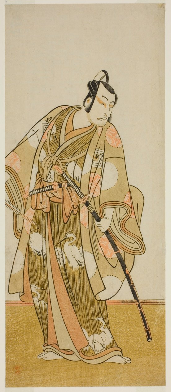 Tanımlanamayan Bir Rolde Aktör Ichikawa Danjuro V by Katsukawa Shunsho