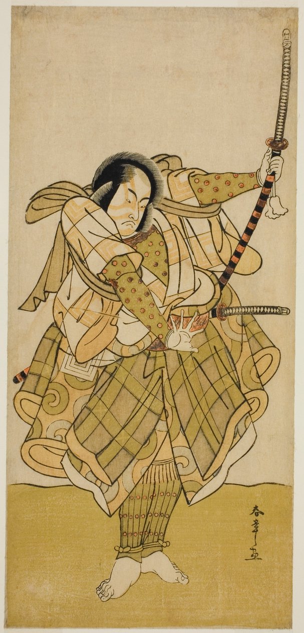 Tanımlanamayan Bir Rolde Aktör Ichikawa Monnosuke II by Katsukawa Shunsho
