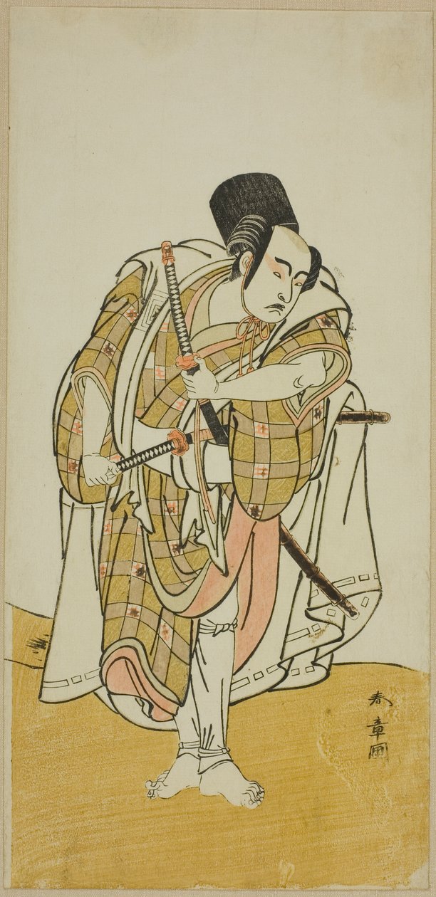 Aktör Ichikawa Yaozo II (?) by Katsukawa Shunsho