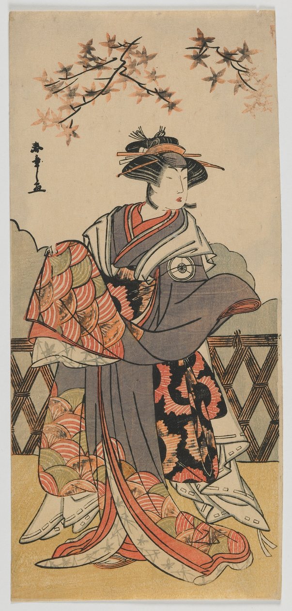 Aktör Iwai Hanshiro IV, Edo dönemi, 1780