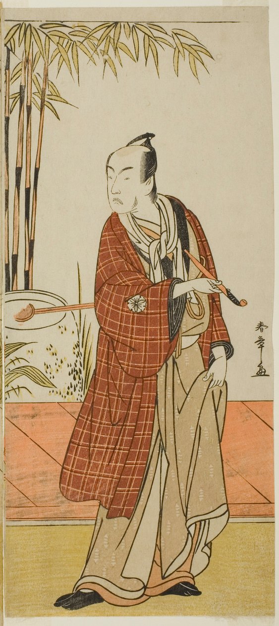 Aktör Matsumoto Koshiro IV Honcho-maru Tsunagoro olarak (?) Oyunda Hono Nitta Daimyojin (?) by Katsukawa Shunsho