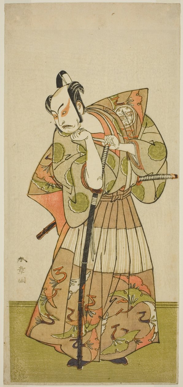Tanımlanamayan Bir Rolde Aktör Nakamura Juzo II by Katsukawa Shunsho
