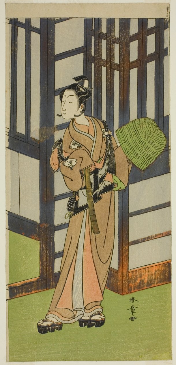 Oyuncu Onoe Tamizo I, Oyun Furisode Kisaragi Soga