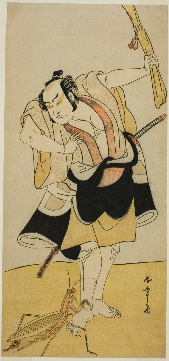 Tanımlanamayan Bir Roldeki Aktör Otani Hiroji III by Katsukawa Shunsho