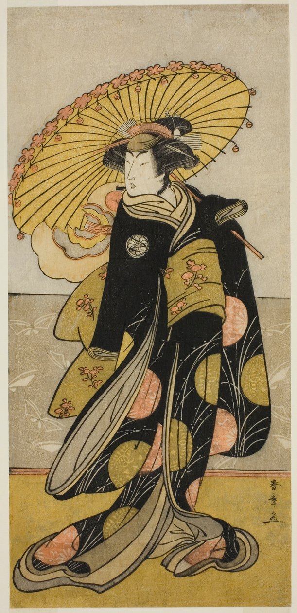 Tanımlanamayan Bir Rolde Aktör Segawa Kikunojo III by Katsukawa Shunsho