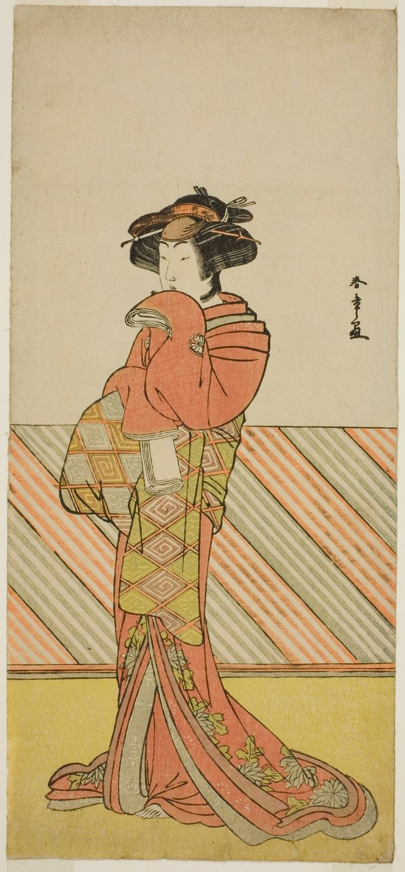 Tanımlanamayan Bir Rolde Aktör Segawa Kikunojo III by Katsukawa Shunsho