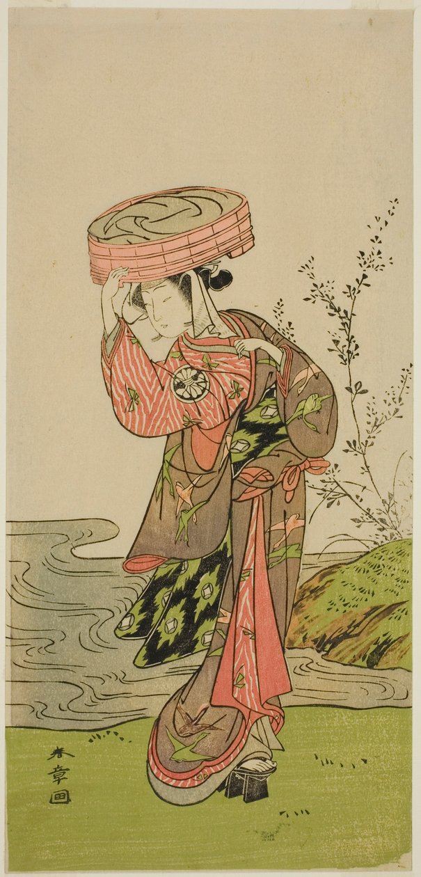 Tanımlanamayan Bir Roldeki Aktör Segawa Yujiro (veya Segawa Kikunojo III) by Katsukawa Shunsho