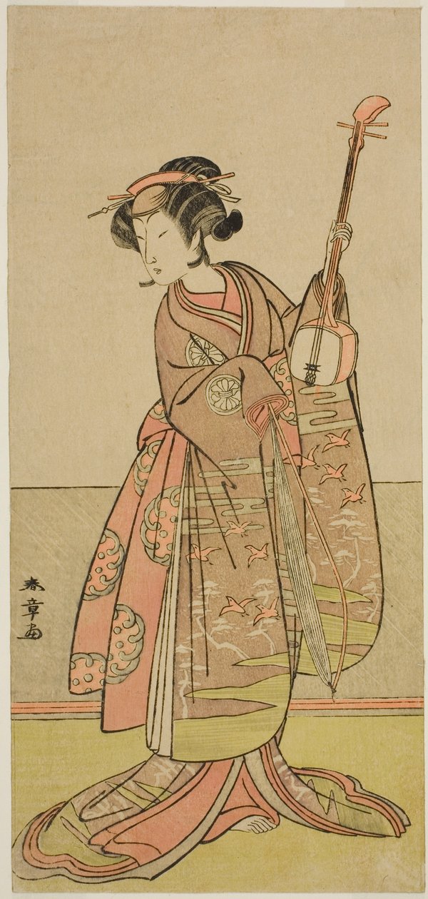 Tanımlanamayan Bir Rolde Aktör Segawa Yujiro I by Katsukawa Shunsho