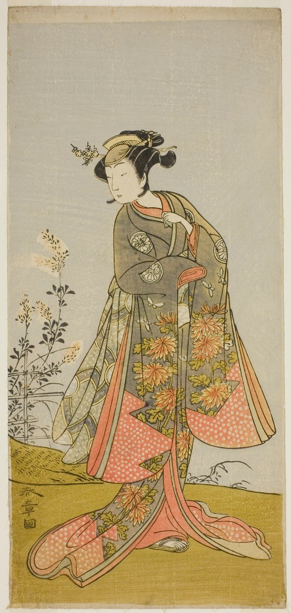 Tanımlanamayan Bir Rolde Aktör Segawa Yujiro I by Katsukawa Shunsho