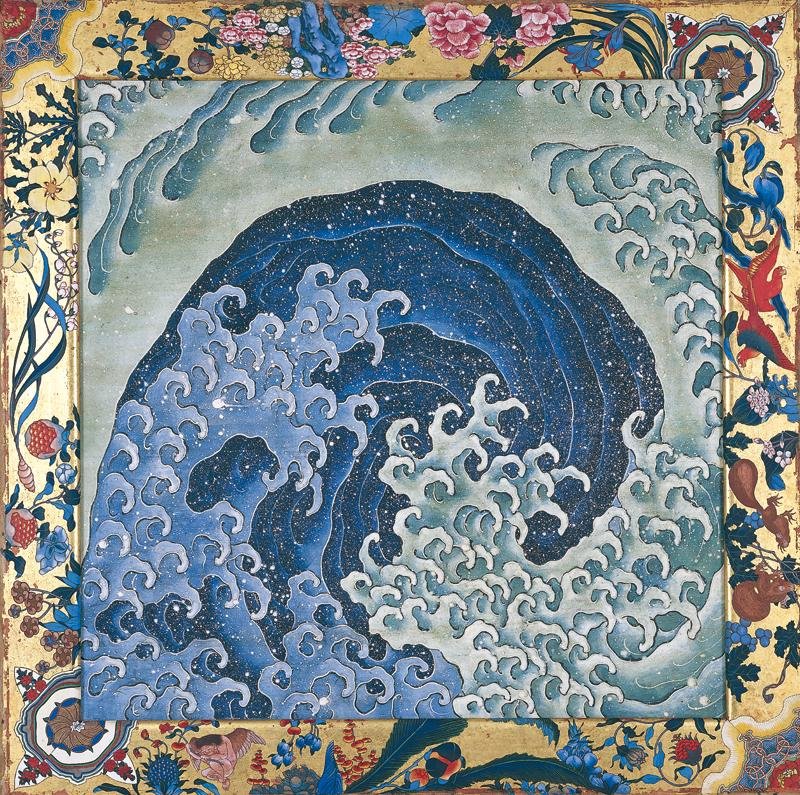kadınsı dalga by Katsushika Hokusai