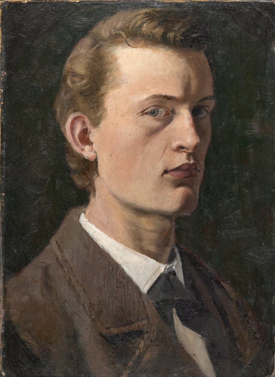 Otoportre by Edvard Munch