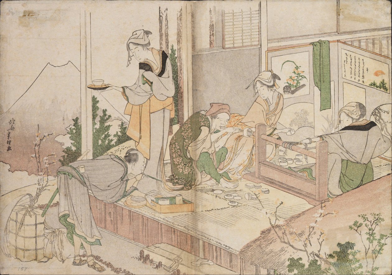 başlıksız by Katsushika Hokusai