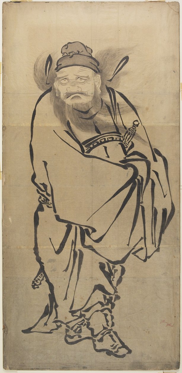 (Sho_ki the Demon Queller), 18. yüzyılın ortaları ve 19. yüzyılın ortaları by Katsushika Hokusai