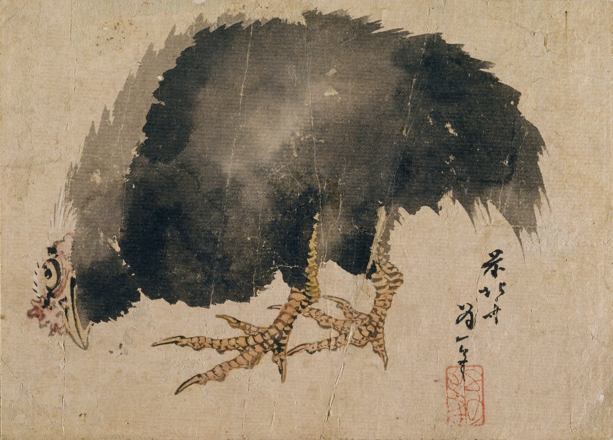 Katsushika Hokusai ve Müritlerinin Eskizleri Albümü, 19. yüzyıl. by Katsushika Hokusai