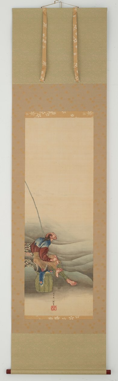 Balıkçı, Edo dönemi, 1849. by Katsushika Hokusai