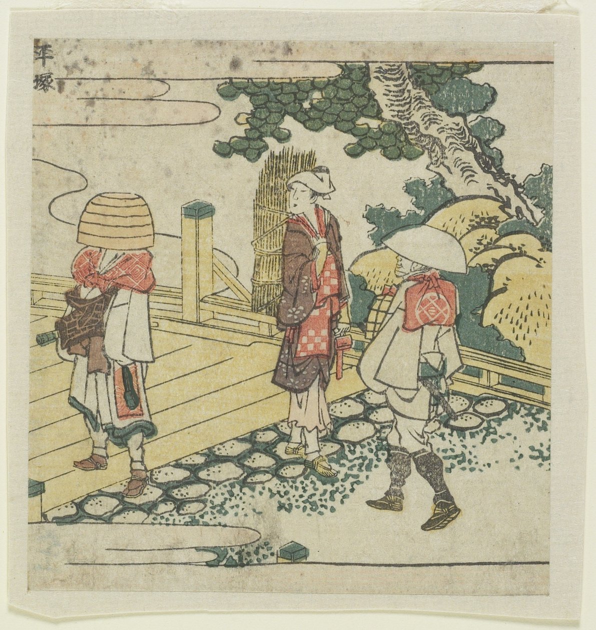 Hıratsuka, c. 1804 by Katsushika Hokusai