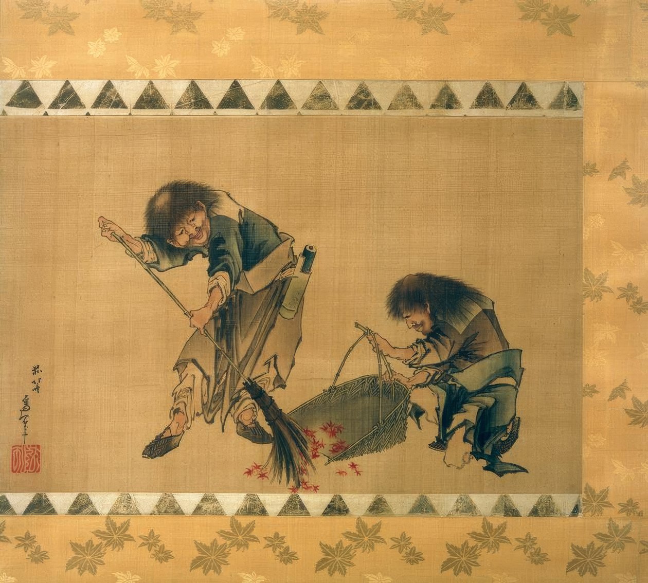 Dönüşüm şansı d Totoku by Katsushika Hokusai