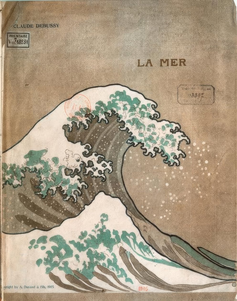 Deniz by Katsushika Hokusai