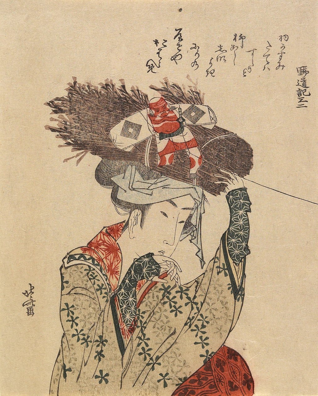 Ohra-Ben, 1797-1819 by Katsushika Hokusai