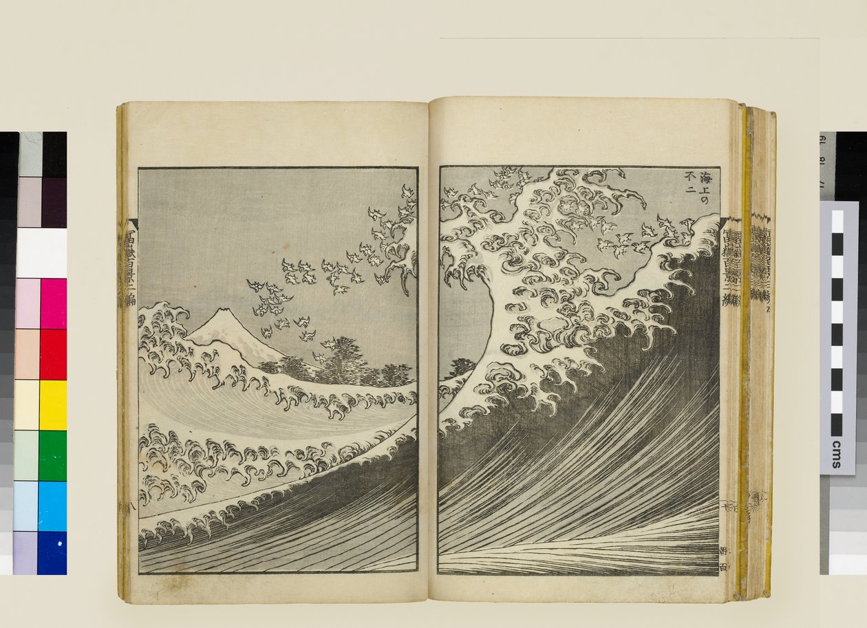 Fuji Dağı#39;nın yüz manzarası (cilt 2) by Katsushika Hokusai
