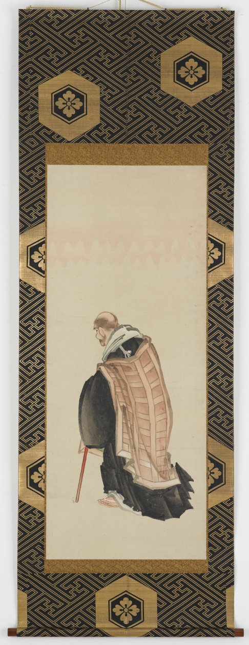 Şiirin Altı Ölümsüzü: Kisen Hoshi, Edo dönemi, yakl. 1806-1808. by Katsushika Hokusai