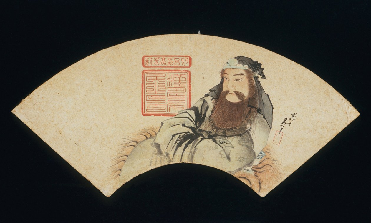 Çin Savaş Tanrısı by Katsushika Hokusai