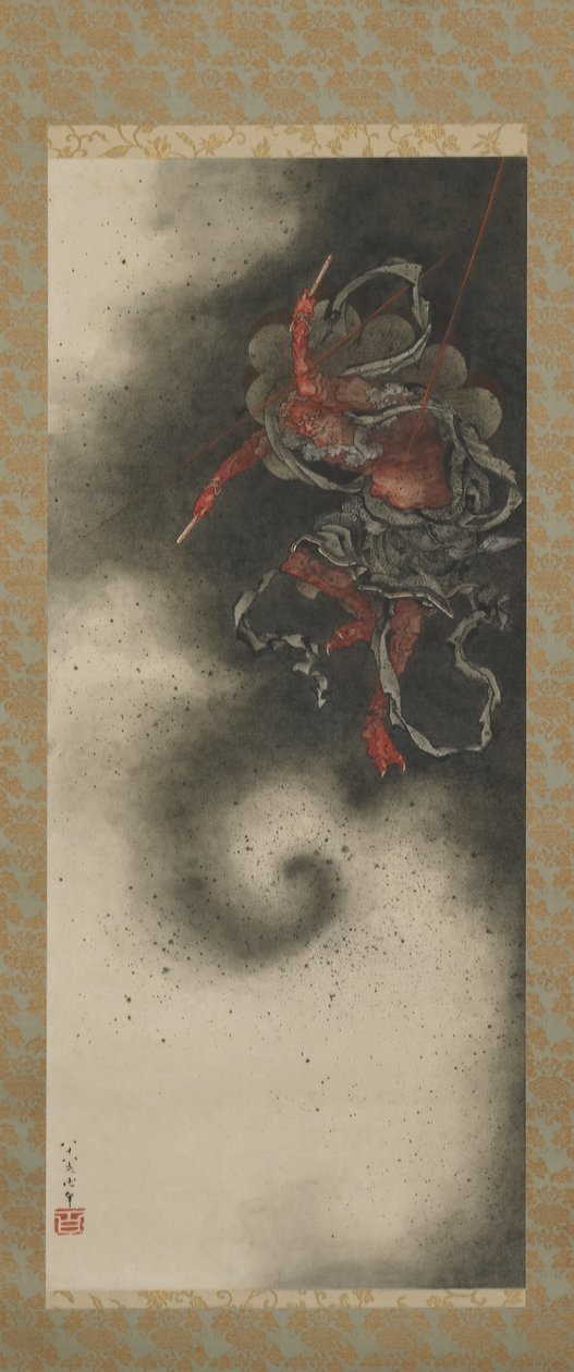 Yıldırım tanrısı, Edo dönemi by Katsushika Hokusai