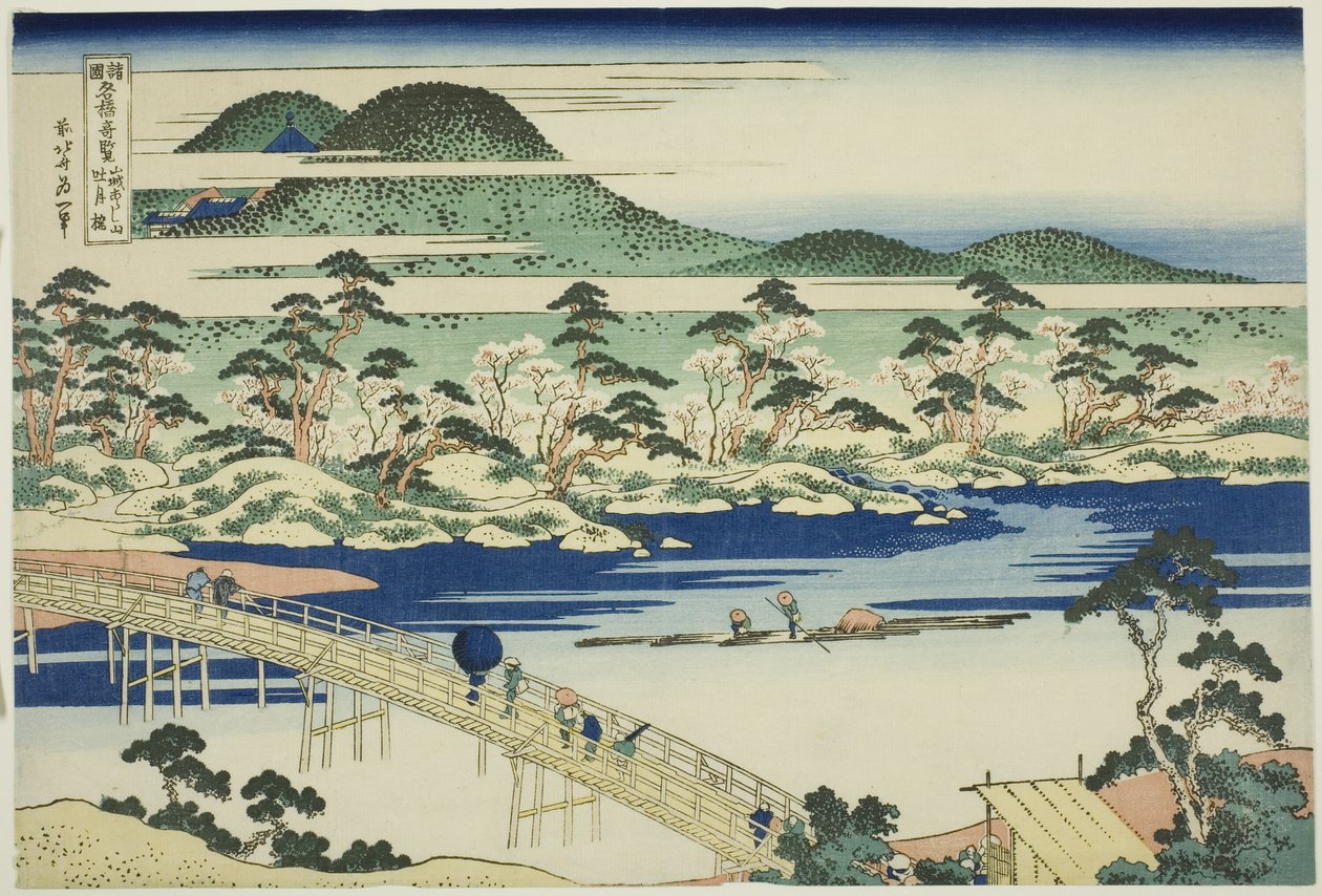 Yamashiro Eyaletindeki Arashiyama
