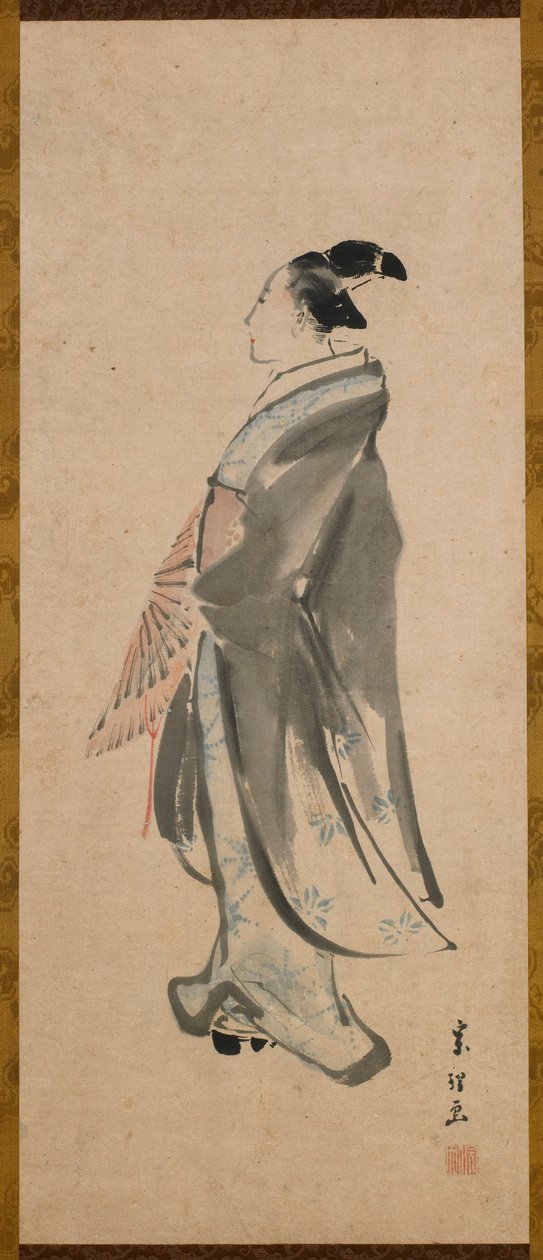 Genç adam, Edo dönemi, yak. 1795-1798. by Katsushika Hokusai