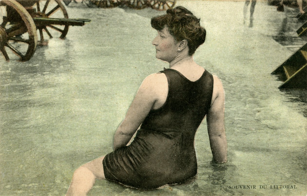 Mayo giyen kadın, c. 1900