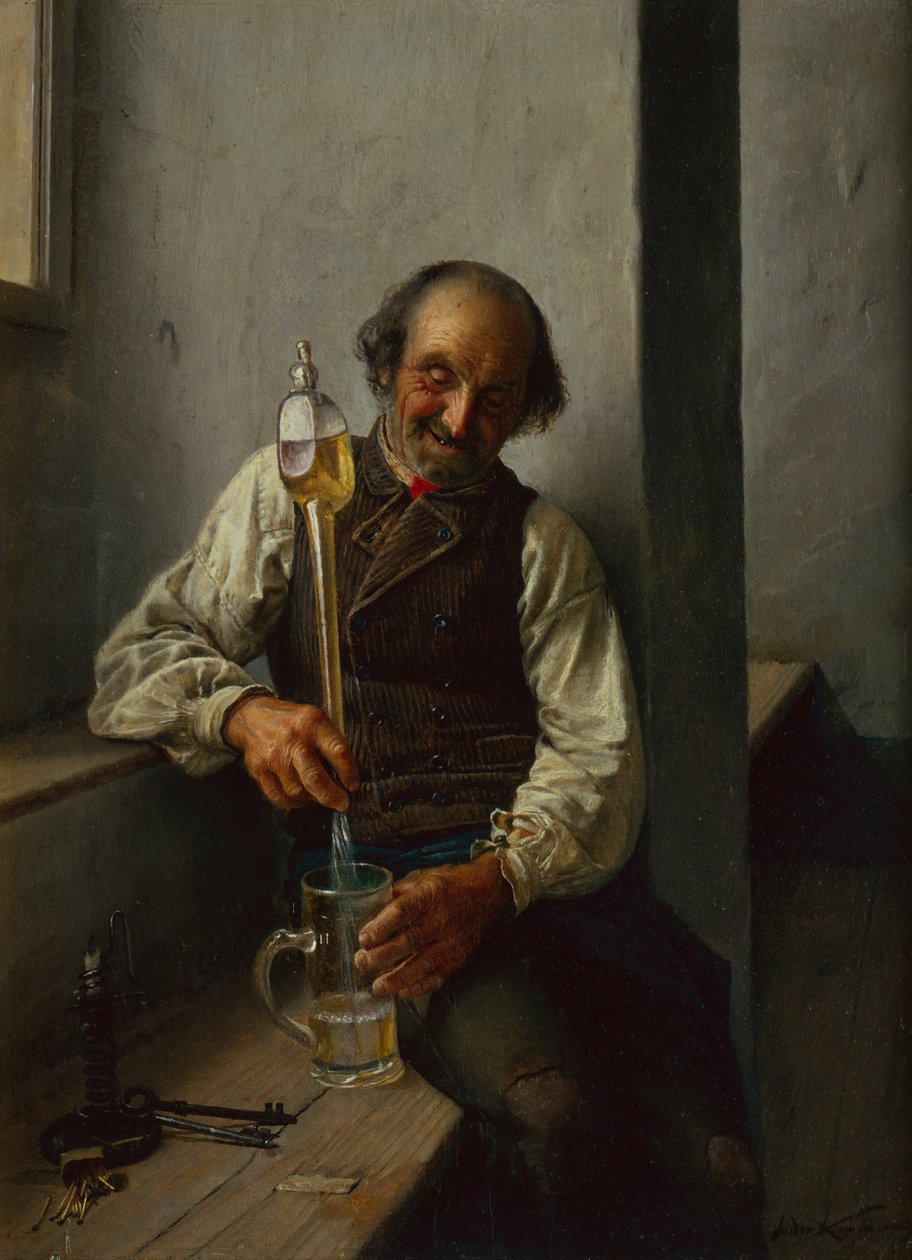 Konik (tuval üzerine yağlı boya) by Kaufmann Isidor