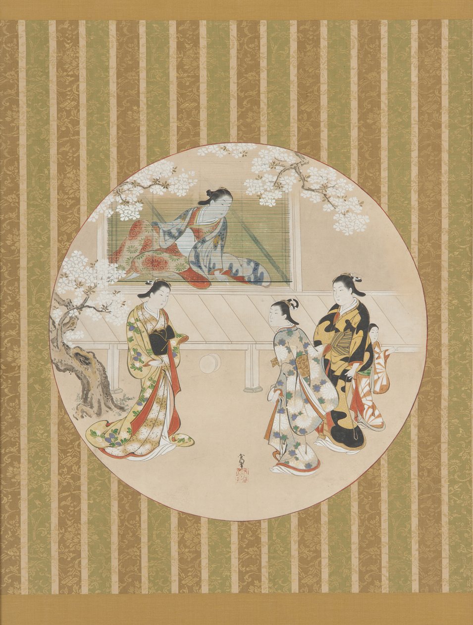 18. yüzyılın başlarındaki The Tale of Genji