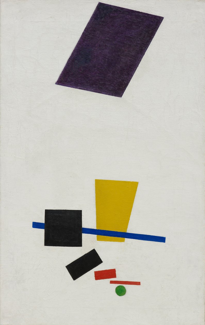 Bir Futbolcunun Ressam Gerçekçiliği – 4. Boyutta Renk Kütleleri by Kazimir Severinovich Malevich