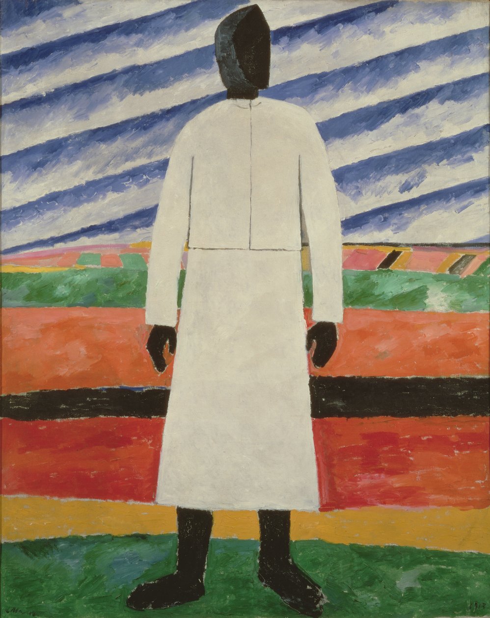 ರೈತ ಮಹಿಳೆ, 1928-32 ಟರ್ಕಿ by Kazimir Severinovich Malevich