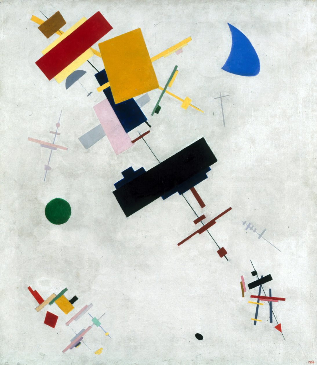 Süprematizm by Kazimir Severinovich Malevich